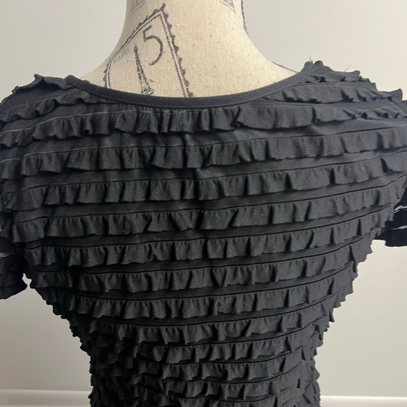 Y2k Black Ruffle Dress! - Picture 5 of 15